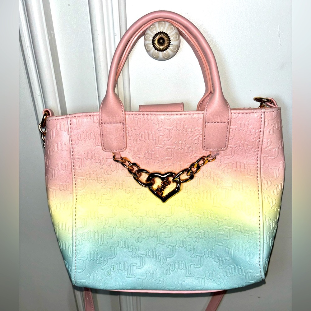Juicy couture multi color spring edition tote
